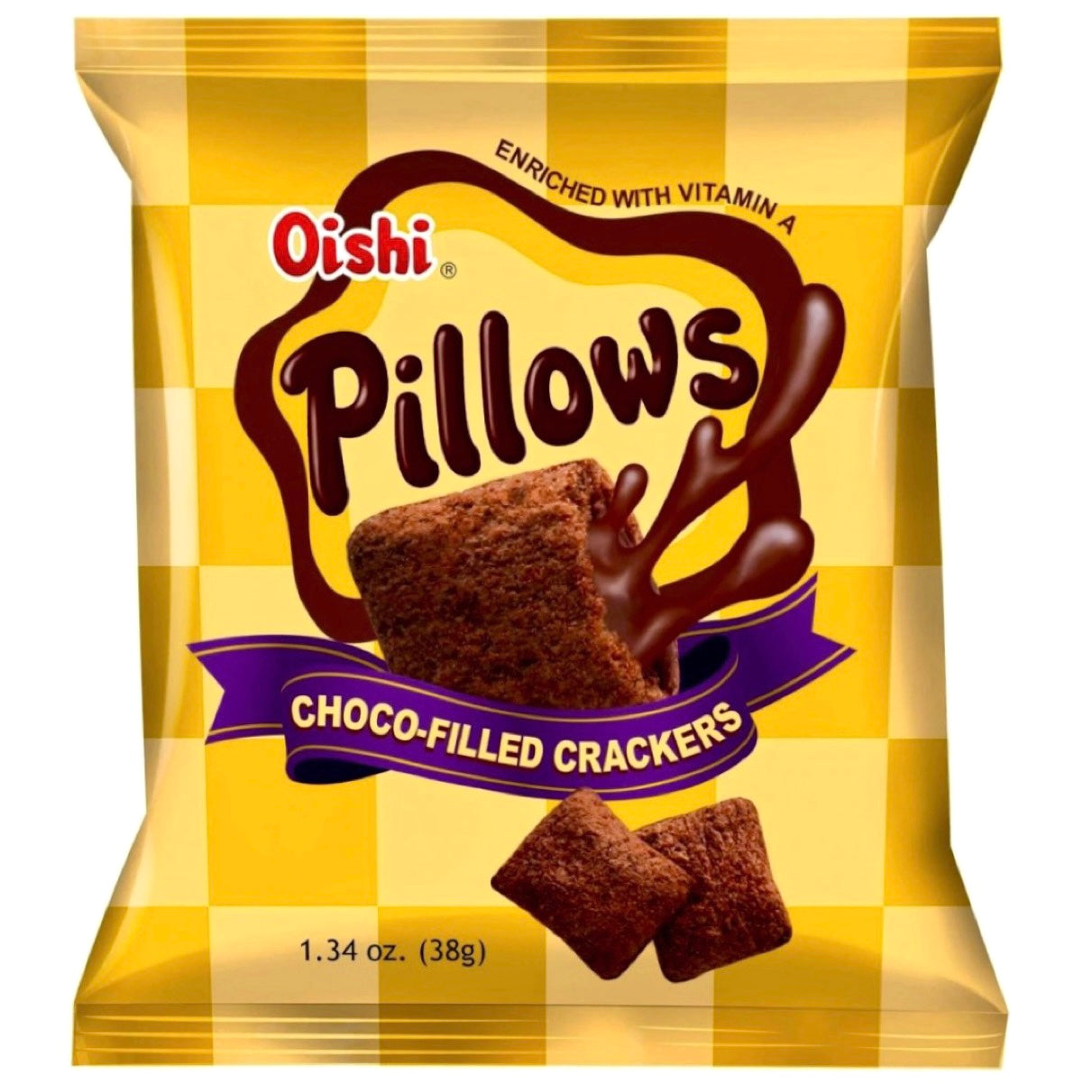 Oishi - Pillows Ube-Filled Crackers 5.29 OZ (BIG) – Sophia's Home