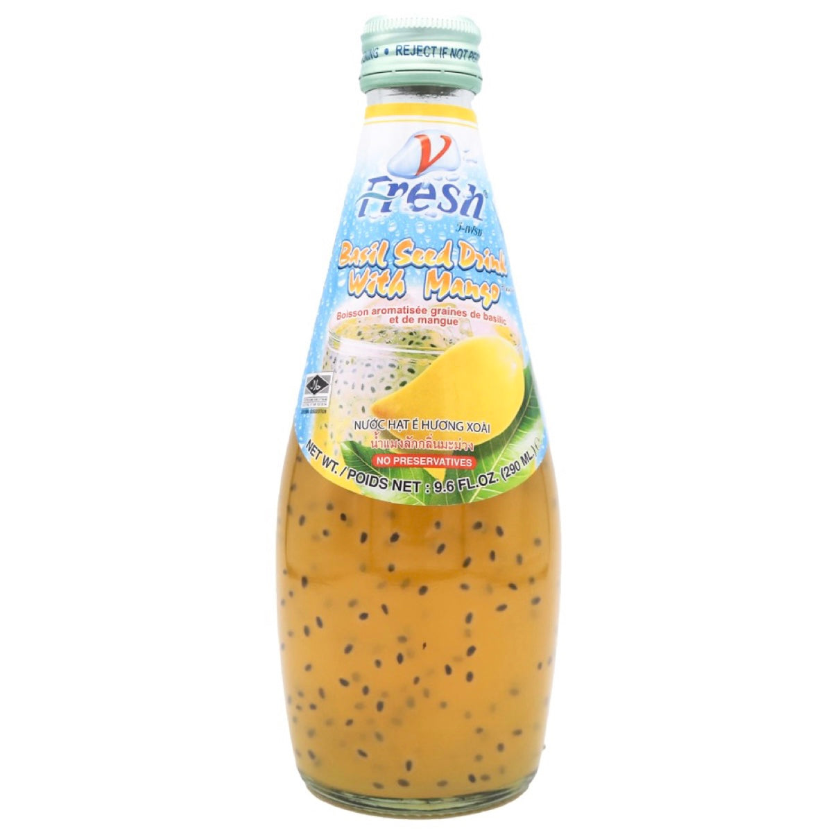 V Fresh Mango Basil Seed Drink 290ml