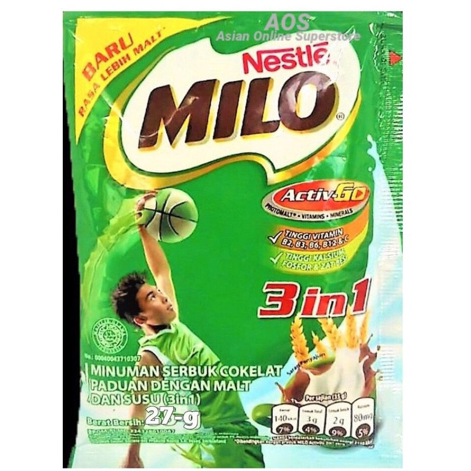 Nestle Milo 3-1 sachet 27g – Asian Online Superstore UK