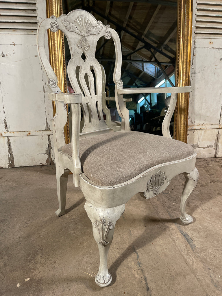 antique rococo chair