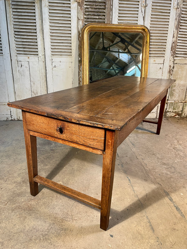 フランス アンティーク French oak Table テーブル チェア