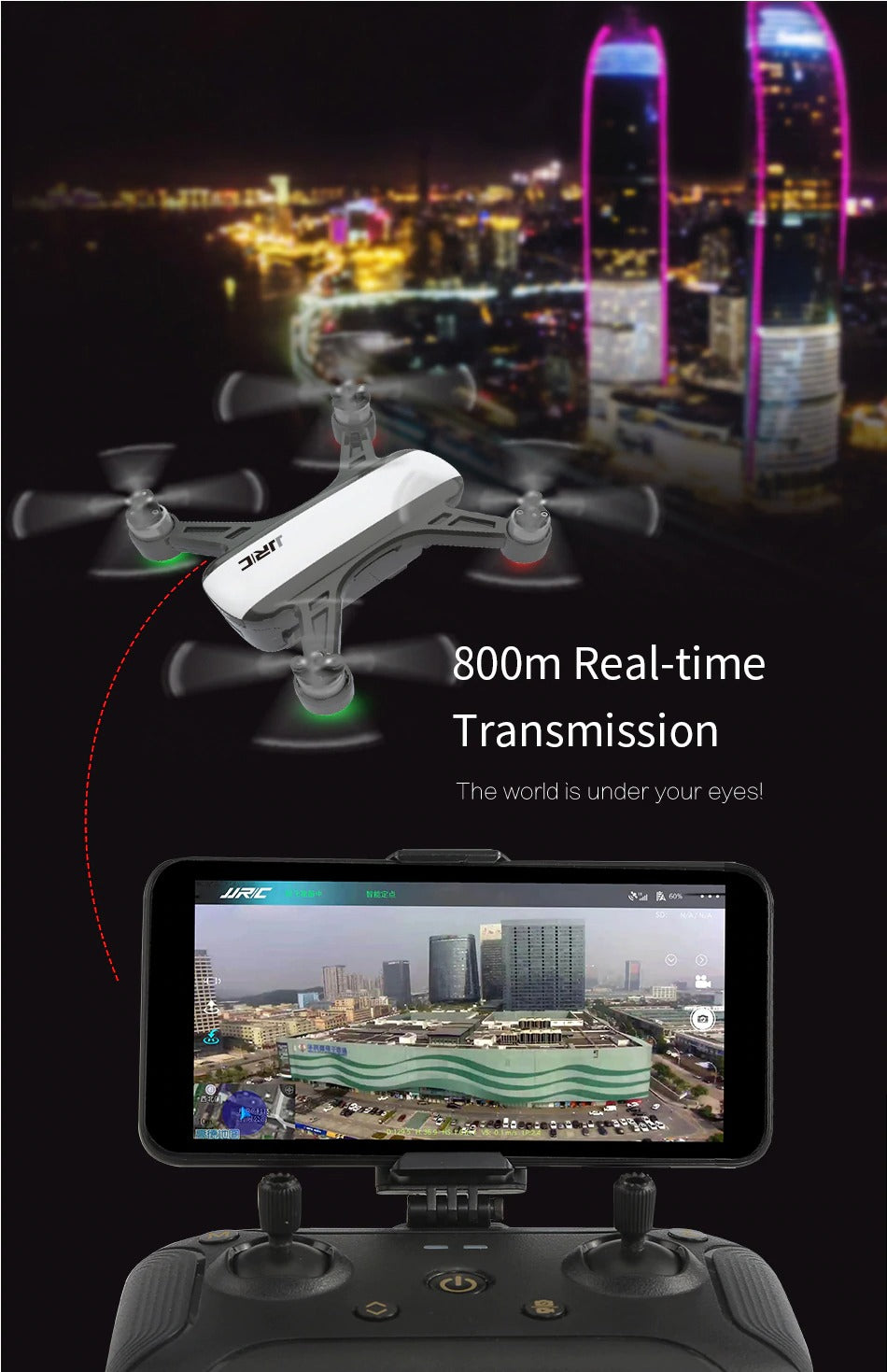 X9PS 4K Camera Drone long transmission range