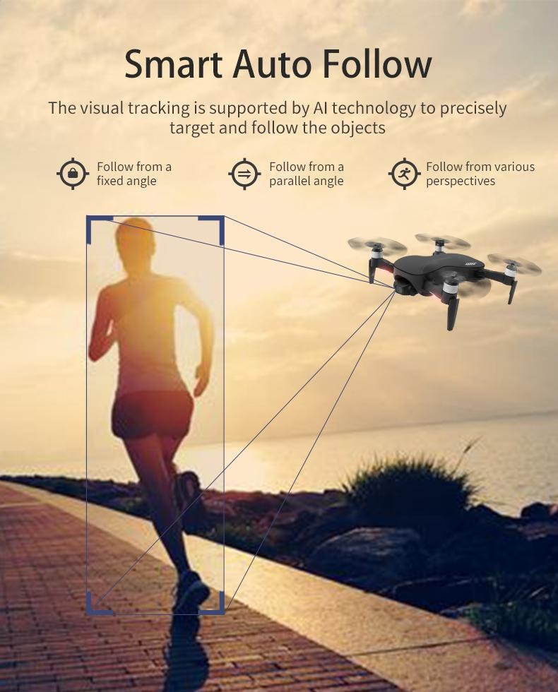 X12 4K drone smart follow