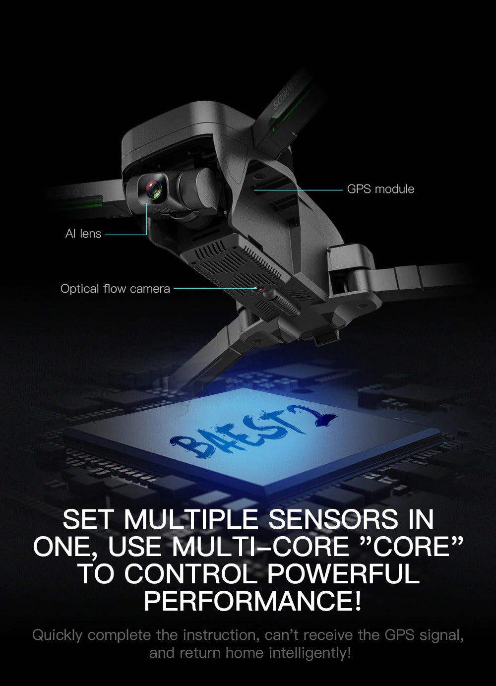 SG906 Pro Beast 2 multisensors