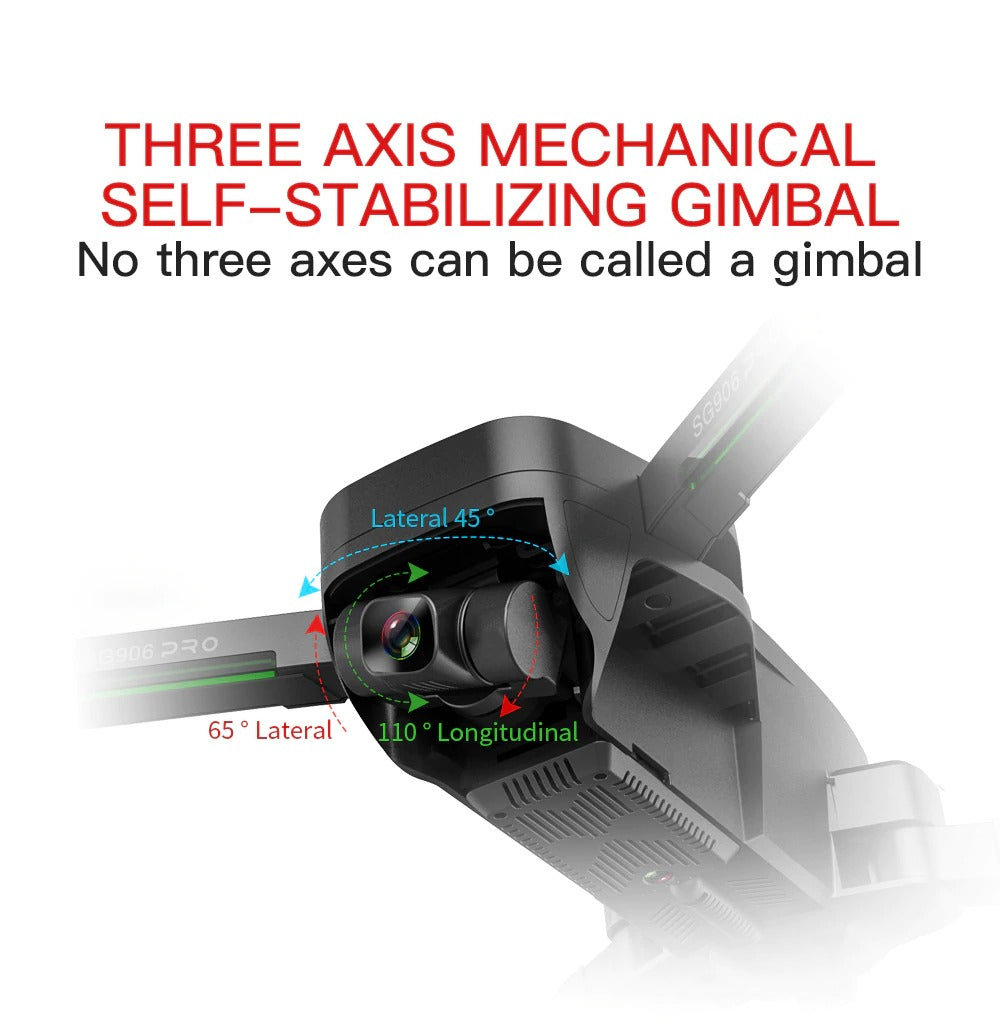 SG906 Pro Beast 2 3-axis mechanical gimbal mechanism