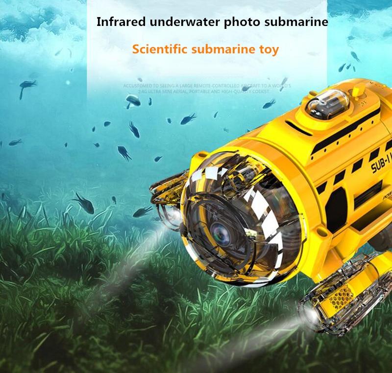 mini submarine with camera