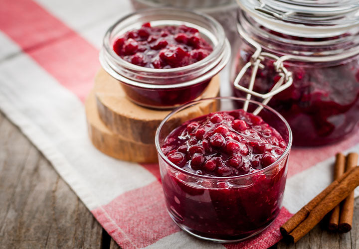 Cranberry sauce recipe with HOT chile peppers