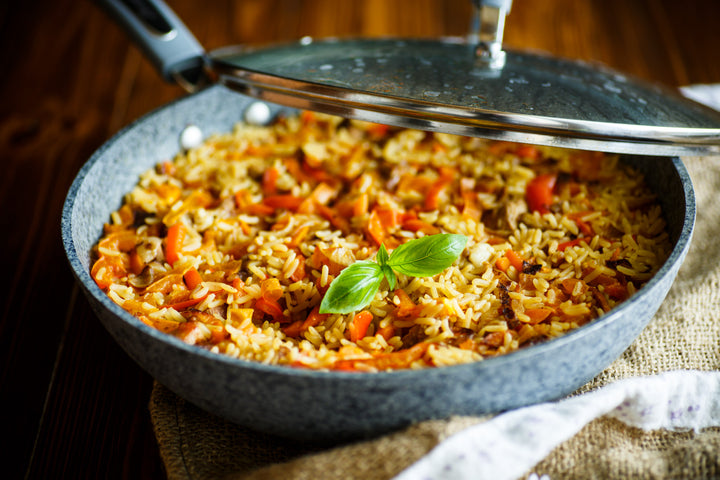 Brown Rice with Red Pepper and Garlic - The Spice House