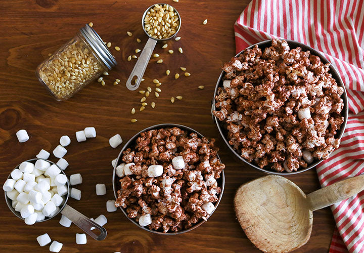 hot cocoa popcorn