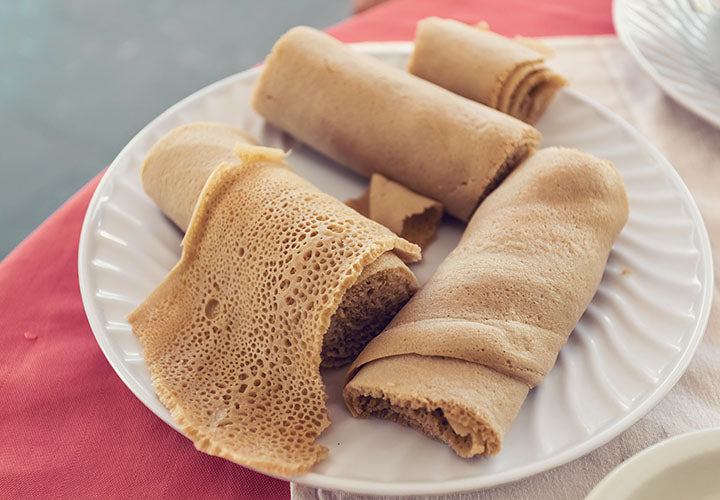 Injera - Ethiopian Fermented Flatbread