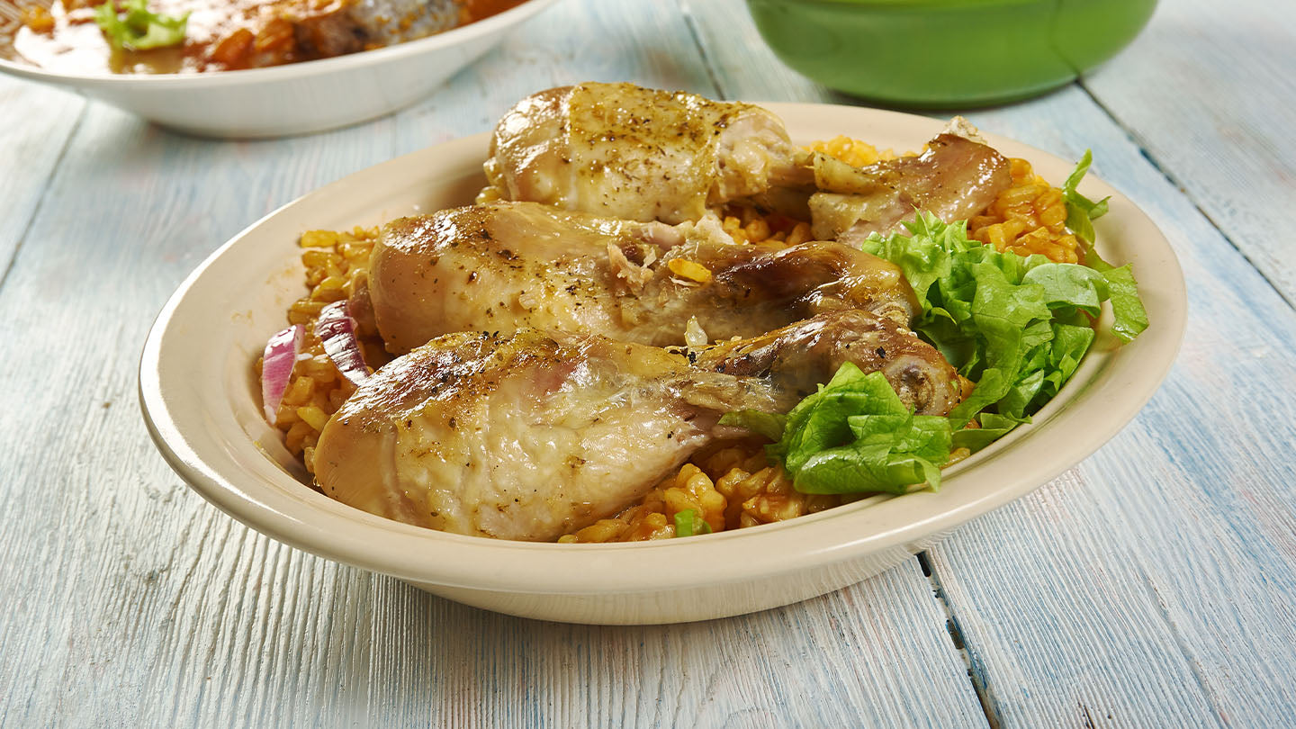 North African chicken recipe with cinnamon.