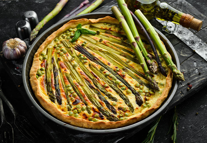 Dill Pollen in Spring Vegetable Galette