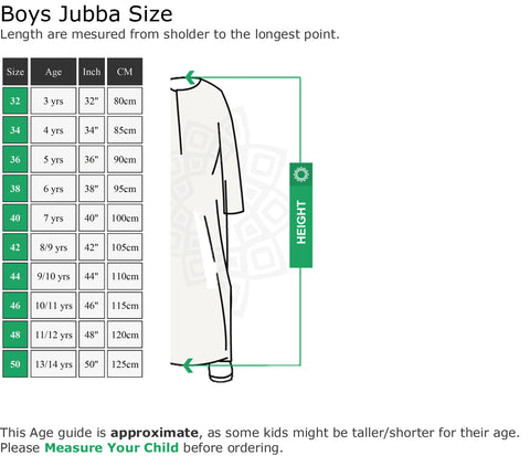 Size Guide – Amsons.co