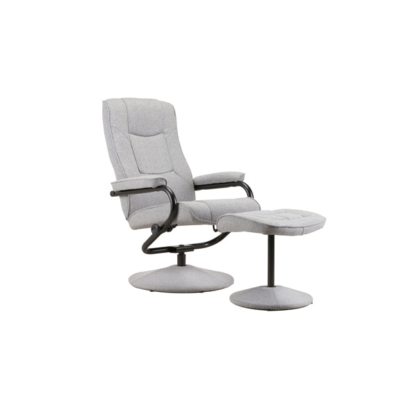 Birlea Memphis Swivel Chair Grey