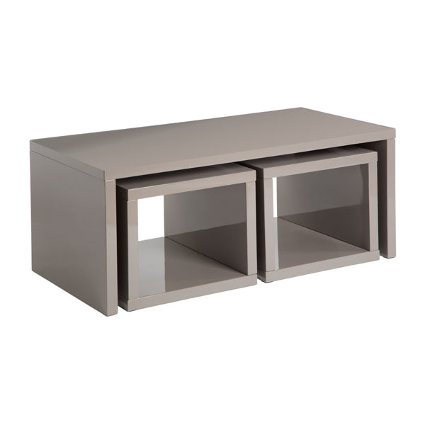 Teddys Collection Mason Dark Grey Coffee Table