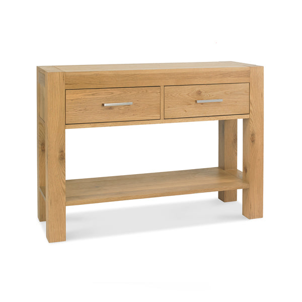 Bentley Turin Light Oak Rectangle Console Table