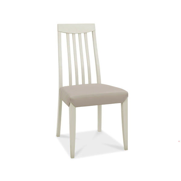 Bentley Bergen Slat Grey Square Dining Chairs