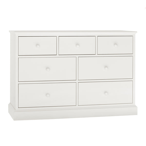 Bentley Ashby 34 Drawer White Chest Of Drawers