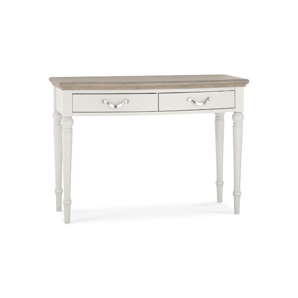 Bentley Montreux Soft Grey And Grey Washed Oak Rectangular Dressing Table