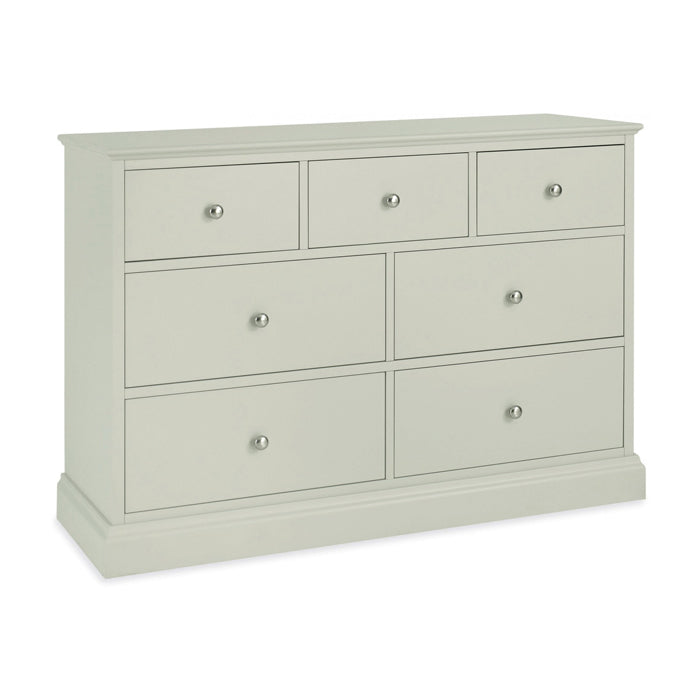 Bentley Ashby 34 Drawer Soft Grey Chest Of Drawers