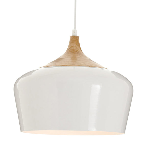 Teddys Collection Bryce White Pendant Light