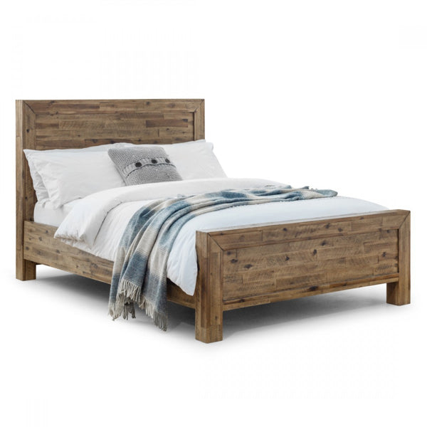 Julian Bowen Hoxton Bed Rustic Oak Double