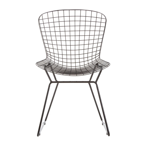 Teddys Collection Dawn Curved Wire Black Dining Chair