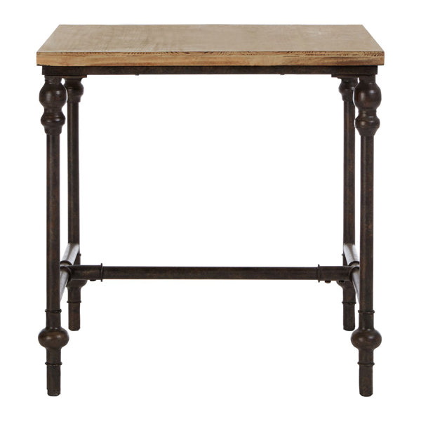 Teddys Collection Trenton Distressed Finish Side Table