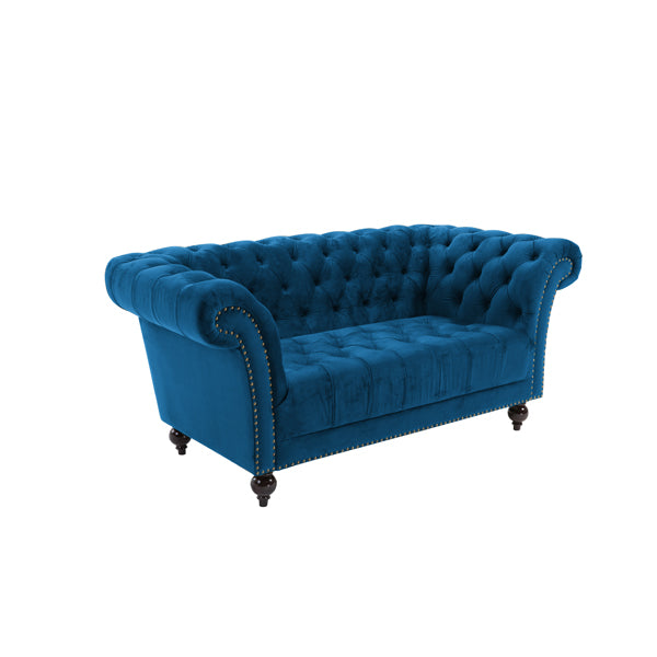 Birlea Chester 2 Seater Sofa Blue