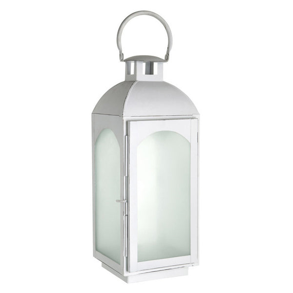 Teddys Collection Coco White Wash Lantern Small