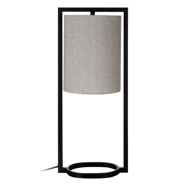 Teddys Collection Louis Shade Grey Table Lamp
