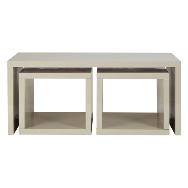 Teddys Collection Mason Light Grey Coffee Table