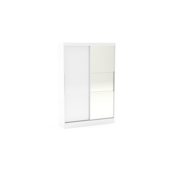 Birlea Lynx 2 Door Sliding Wardrobe With Mirror White