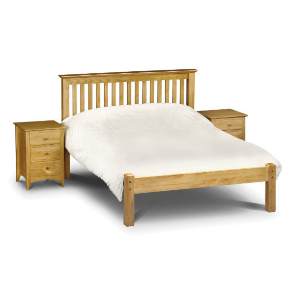 Julian Bowen Barcelona Bed Antique Pine King Low Foot End