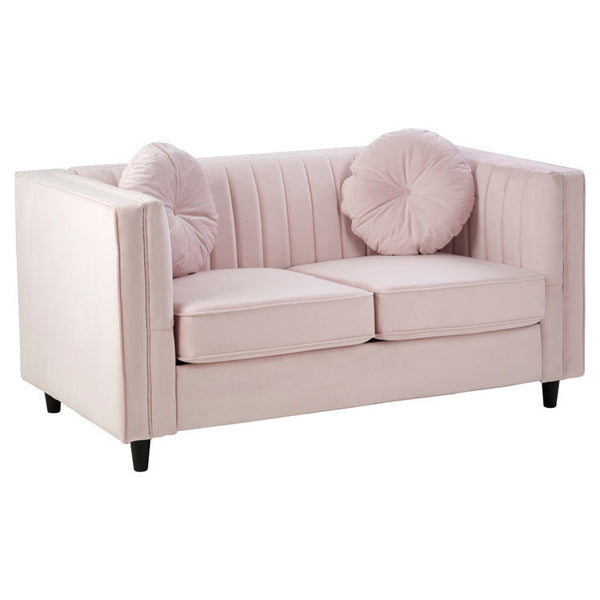 Teddys Collection Finn Pink 2 Seater Sofa