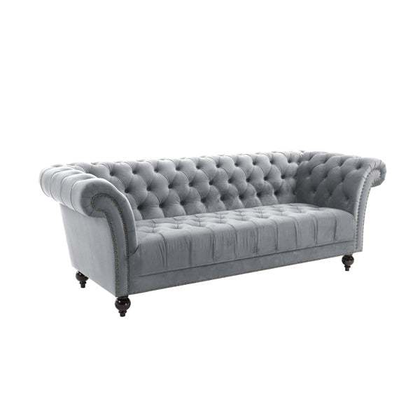 Birlea Chester 3 Seater Sofa Grey