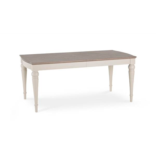 Bentley Montreux 6 8 Washed Oak Extending Dining Table