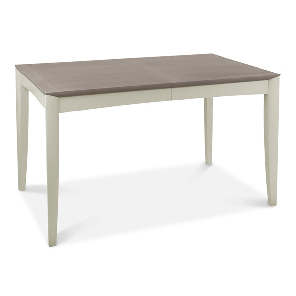 Bentley Bergen 4 6 Grey Washed Oak Soft Grey Extending Dining Table