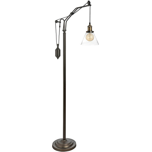 Hill Hudson Adjustable Industrial Floor Lamp