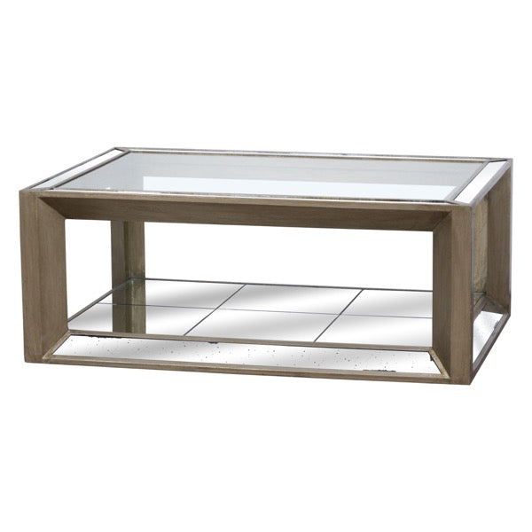 Hill Large Augustus Mirrored Coffee Table