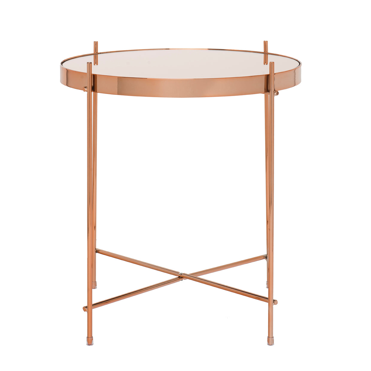 Teddys Collection Oakland Lamp Table Copper