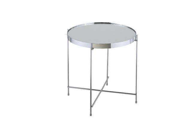 Teddys Collection Oakland Lamp Table Chrome