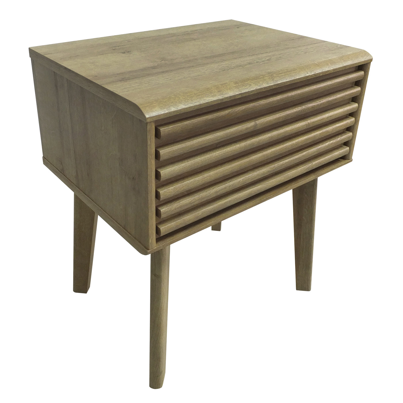 Teddys Collection Copen Lamp Table Riviera Oak