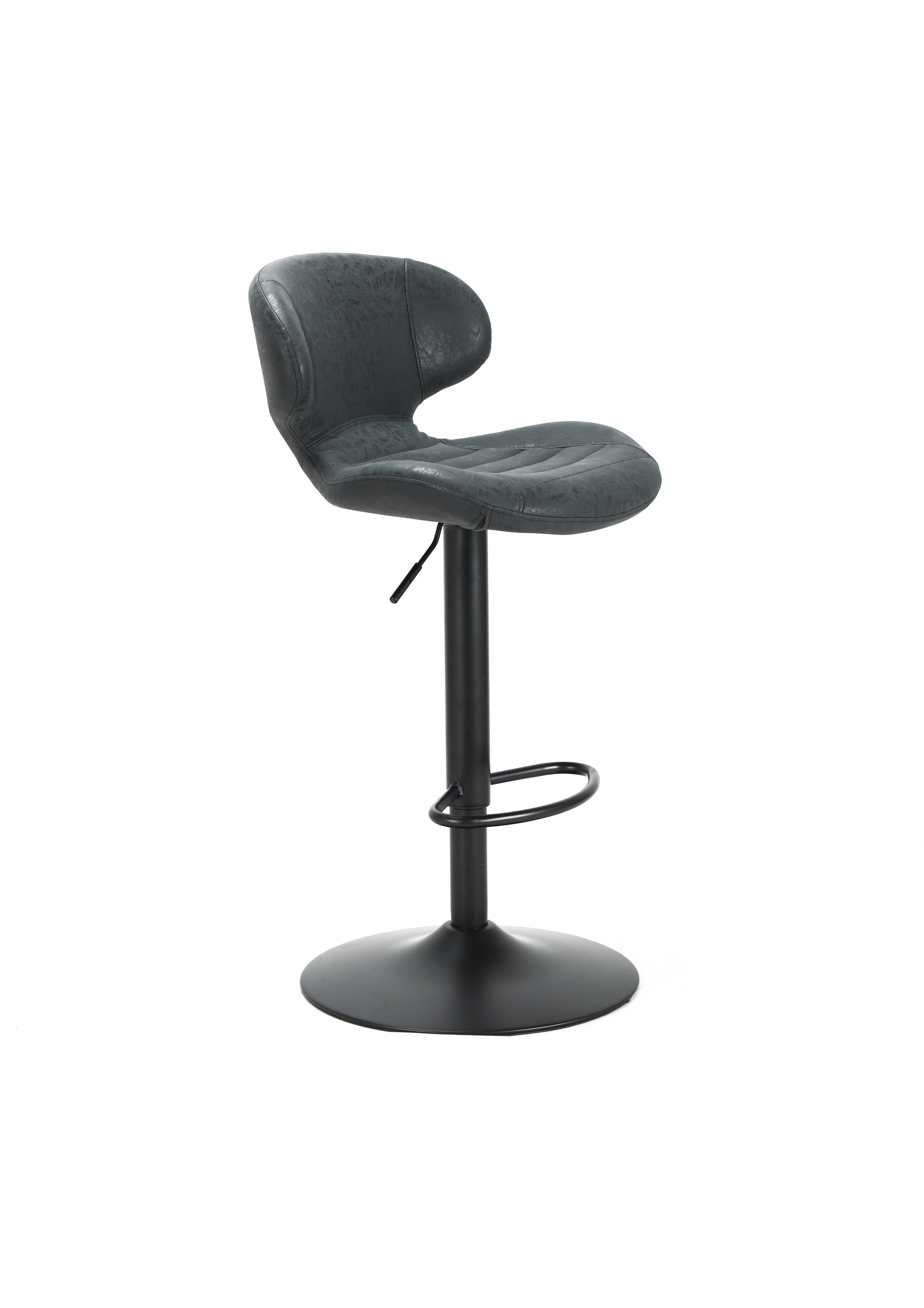 Teddys Collection Nico Bar Stool Charcoal Grey