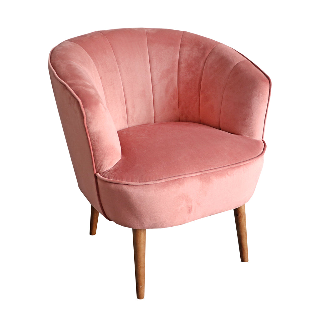 Teddys Collection Lanford Armchair Dusty Pink