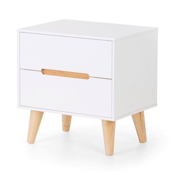 Julian Bowen Alicia 2 Drawer Bedside Cabinet