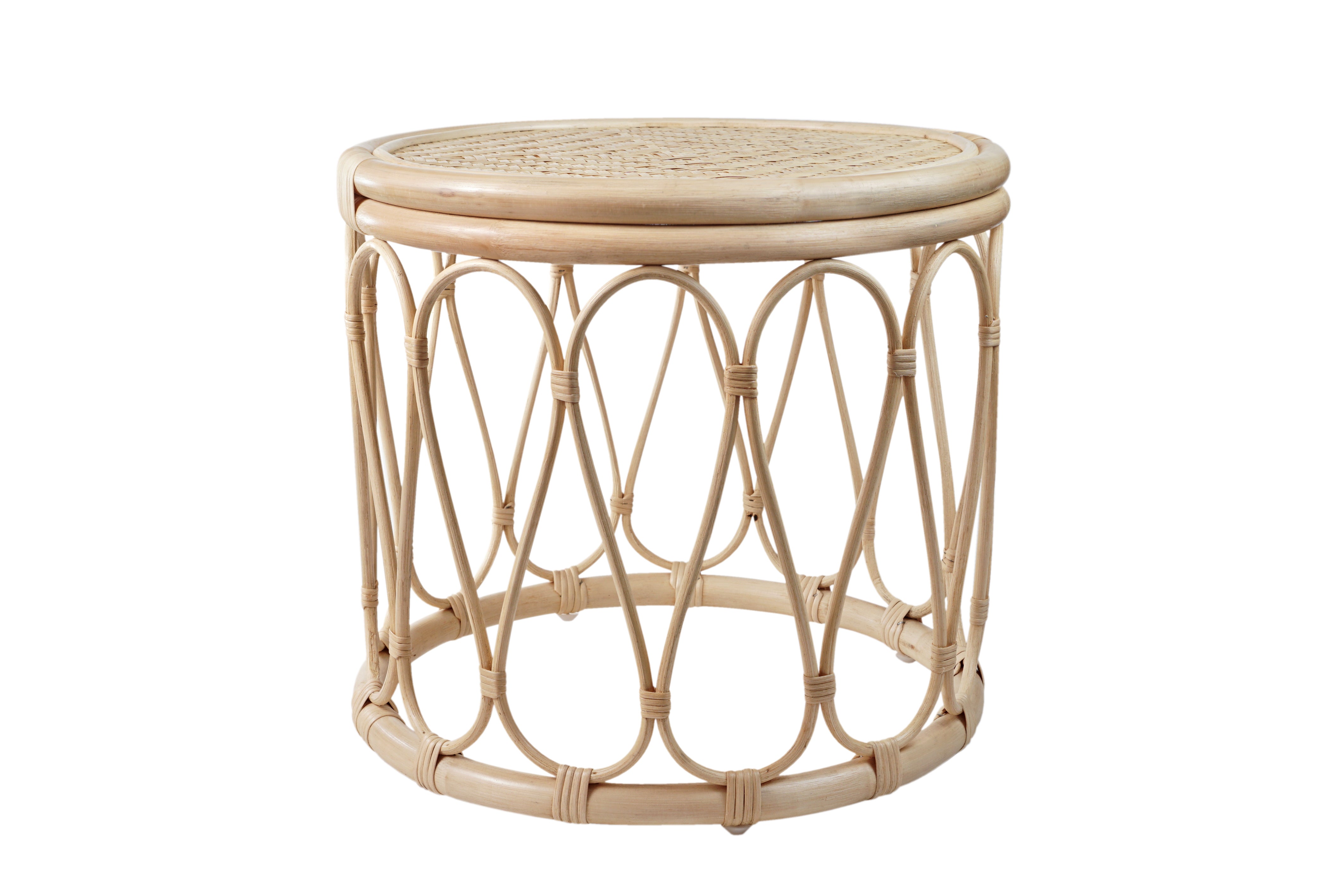 Teddys Collection Loop Side Table Natural