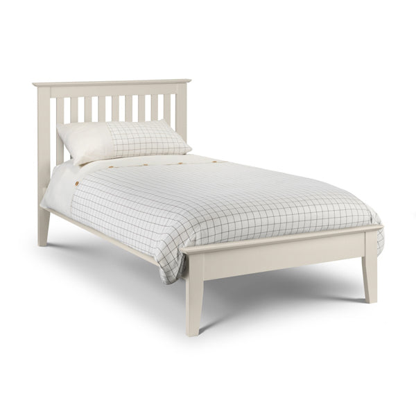 Julian Bowen Salerno Shaker Bed Ivory Single