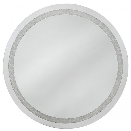 Deco Home Diamond Crush Large Round Mirror