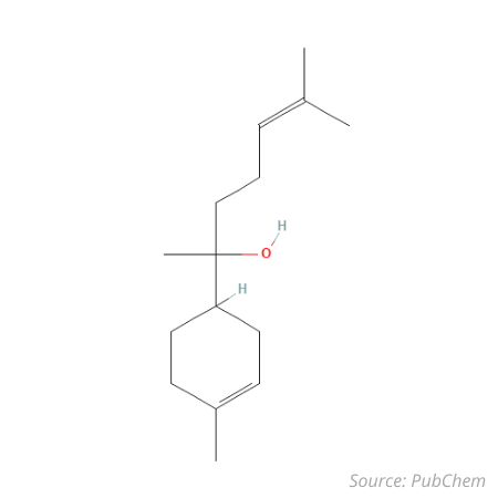 alpha bisabolol chemical structure